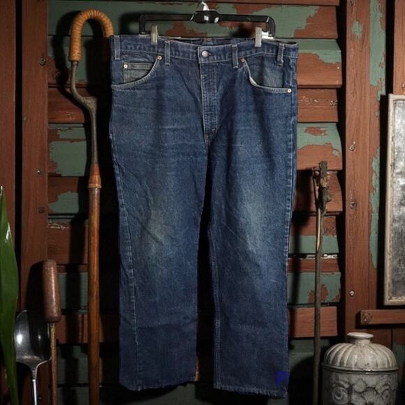 Levi's 517 VTG Men's 40x34 (Fits 38x29) USA Made 100% Cotton Boot Cut Jeans - Picture 1 of 11